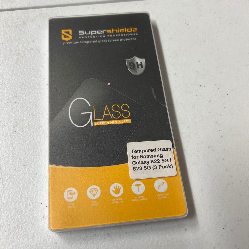 New glass screen protector for Samsung Galaxy, S 22 or S 23